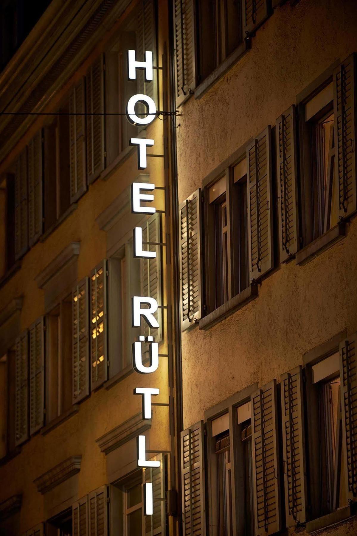 Sorell Hotel Ruetli Zurique Exterior foto